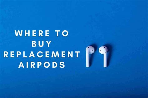 Where To Buy Replacement Airpods And How To Get Them Cheap - The Gadget ...