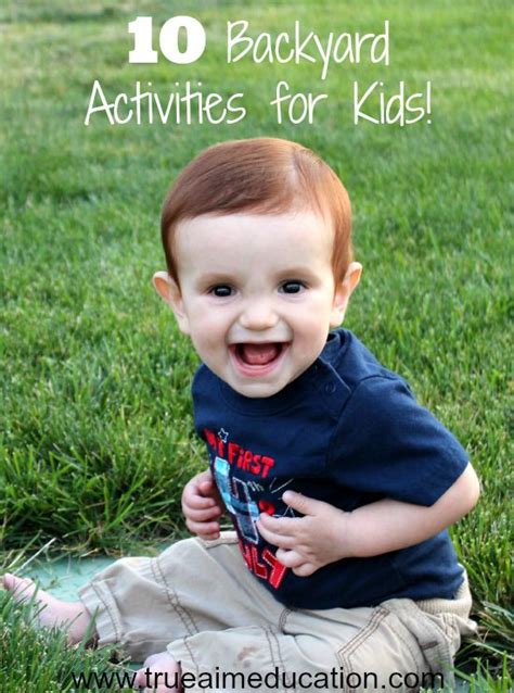 10 Backyard Activity Ideas Including, a fairy garden, sprinkler ...