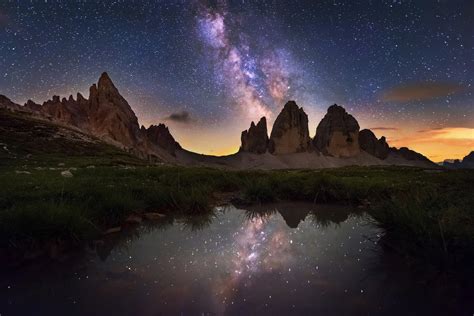 Dreamy Pixel | Milky Way above Tre Cime di Lavaredo - Dreamy Pixel