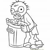 Zombie Bobsled Team Coloring Page For Kids  Free Plants Vs Zombies sketch template