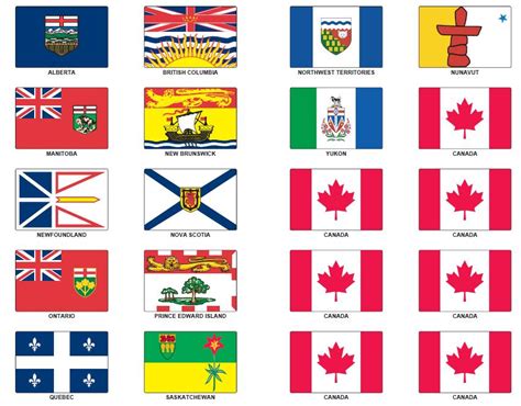 Canadian Provincial Flags - Bilscreen