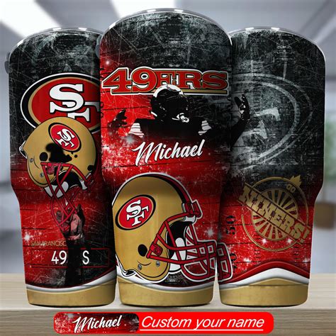 San Francisco 49ers Personalized Tumbler BG336 - Anz3dgift.com