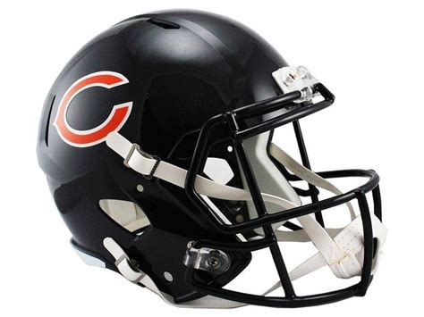 New! Chicago Bears Helmet Riddell Replica Full Size Speed Style 1936 Tribute Special Order # ...