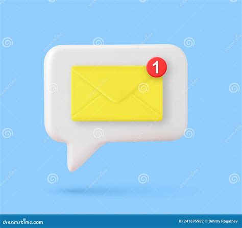 3d Email icon stock vector. Illustration of creative - 241695982