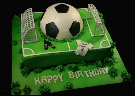 27045 FOOTBALL SOCCER CREATIVE CAKE ART SPORTS CAKES | Football birthday cake, Soccer birthday ...