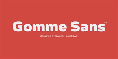 Gomme Sans: Download Gomme Sans Font Today