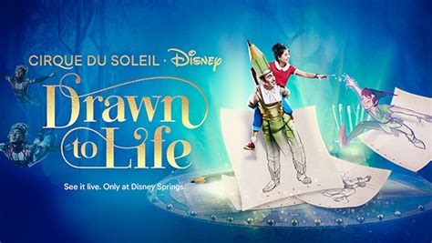 Behind-The-Scenes at DRAWN TO LIFE by Cirque du Soleil & Disney | International