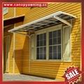 aluminum alu polycarbonate window door gazebo patio canopy awning canopies cover - 2x5 - Accept ...