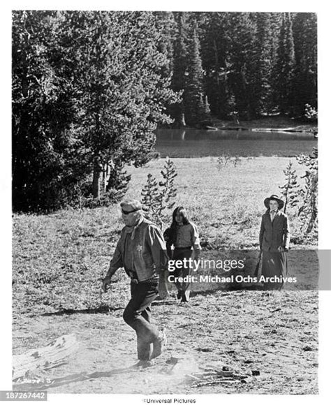 Actor John Wayne, actor Richard Romancito and actress Katharine... News Photo - Getty Images