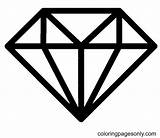 Diamond Coloring Pages Printable For Free Download sketch template