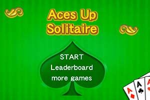 ⭐ Aces up Solitaire card game - graj online za darmo!