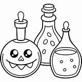 Bone potion coloring Pages For Halloween  Coloring Fun Zone sketch template