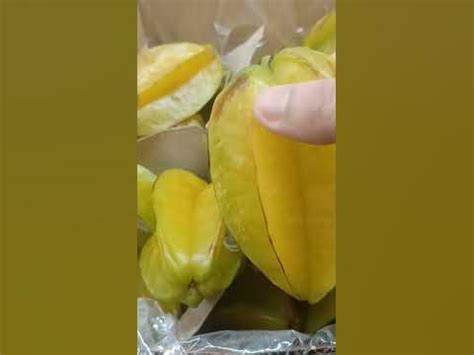 Naa diay ni US Balimbing fruit "starfruit"english #usa #california #youtubeshorts #fypシ - YouTube