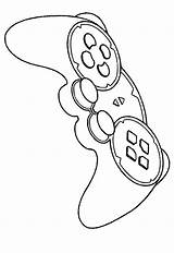 Desenho E Imagem Jogos Controle de Video Game para Colorir Imprimir  sketch template