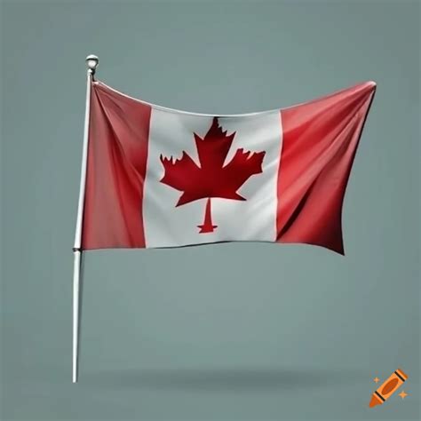 Canadian flag on Craiyon