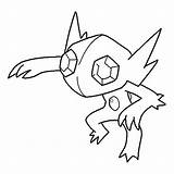 Sableye Coloring Pages  Free Printable For Kids sketch template