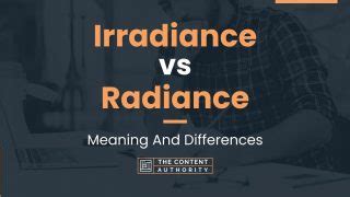 Irradiance vs Radiance: Meaning And Differences