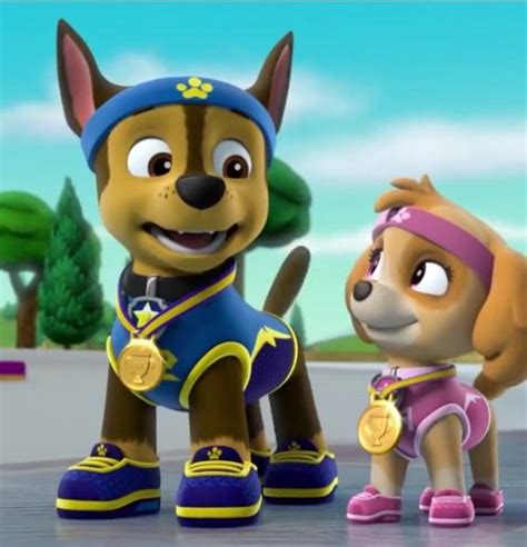 Skye and Chase - PAW Patrol Photo (40199480) - Fanpop