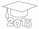 2015 Graduation Cap Coloring Page  Free Printable Pages For Kids sketch template