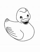 Rubber Duck In The Tub Coloring Page  Free Printable Pages sketch template