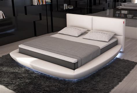 Lia Modern Bed with LED Lights | Contemporary Bedroom