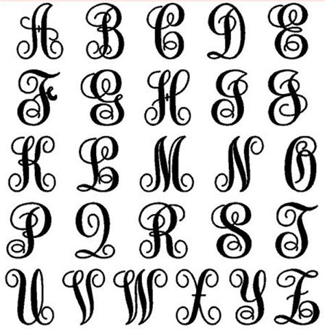 Free Interlocking Monogram Font Svg Download | SEMA Data Co-op