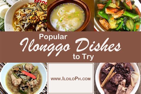 Popular Ilonggo Dishes To Try - Iloilo Ph