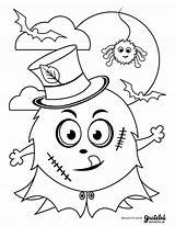 Free Halloween coloring Pages For Kids Or The Kid In You sketch template