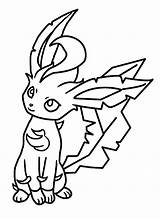 Pokemon Leafeon Coloring Page  Free Printable Pages For Kids sketch template