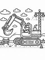 Construction Coloring Pages Printable Free & Easy  GBcoloring sketch template