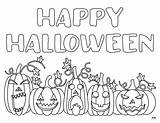 Happy Halloween Coloring Pages  28 FREE Printabulls sketch template