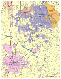 Warner Robins Digital Vector Maps - Download Editable Illustrator & PDF Vector Map of Warner Robins