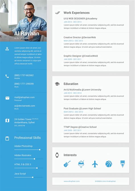 Borderless Resume - The Workplace Stack Exchange