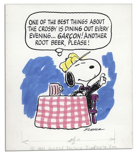 Charles Schulz ''Peanuts'' Color Original Artwork Starring Snoopy From 1958 | Snoopy love ...