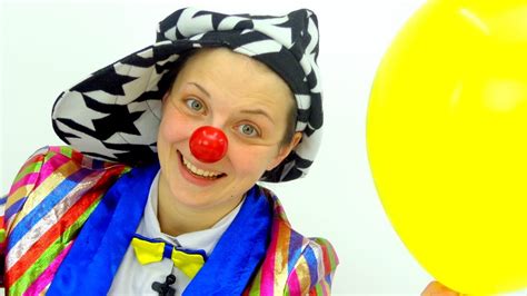 Videos for kids. Le Clown and balloons. - YouTube