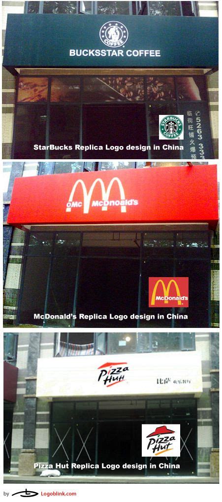 Logos in chinese “fake mall” - Logoblink.com