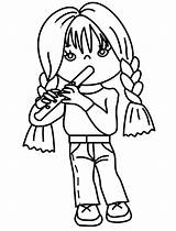 Flute Flauta Tocando Coloriage Objets Tudodesenhos Colorier  sketch template