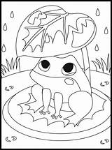 Cute Frog Coloring Pages 17444735 Vector Art At Vecteezy sketch template