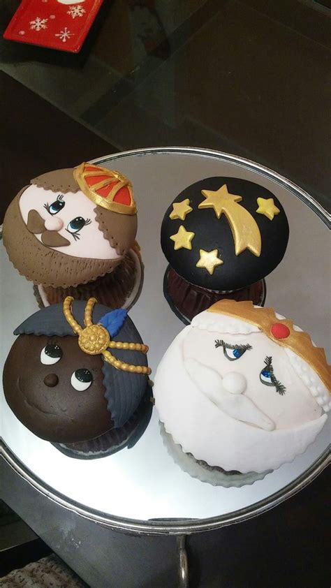 Cupcakes de Reyes Magos | Cupcakes, Tartas, Día de reyes