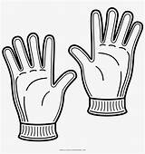 Glove  Free Coloring Pages sketch template