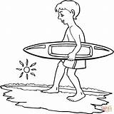Boy Surfer coloring page  Free Printable Coloring Pages sketch template