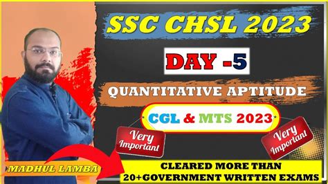 SSC CHSL 2023 I MOCK TEST I (DAY-5) I IMPORTANT FOR SSC CGL 2023 AND ...