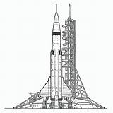 Nasa Rocket Coloring Pages sketch template