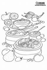 Free Printable Food Coloring Pages 2025  The Daily sketch template