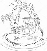 Isla Coloring Page sketch template