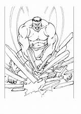 Hulk Kids Coloring Pages sketch template