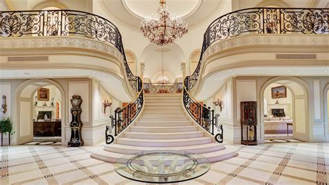 Download Staircase Inside A Big House Wallpaper | Wallpapers.com