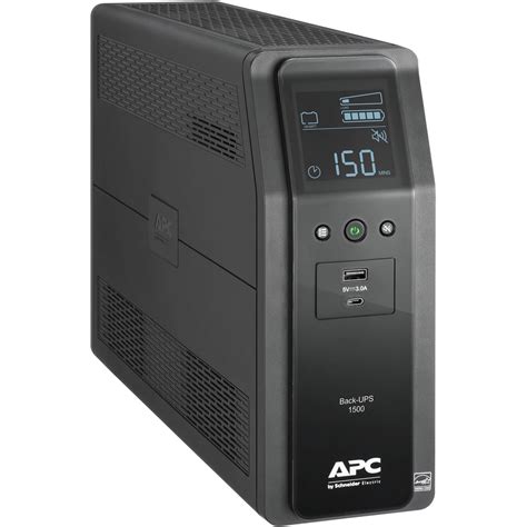 APC UPS Battery Backup Surge Protector, 1500VA, 900W Uninterruptible ...