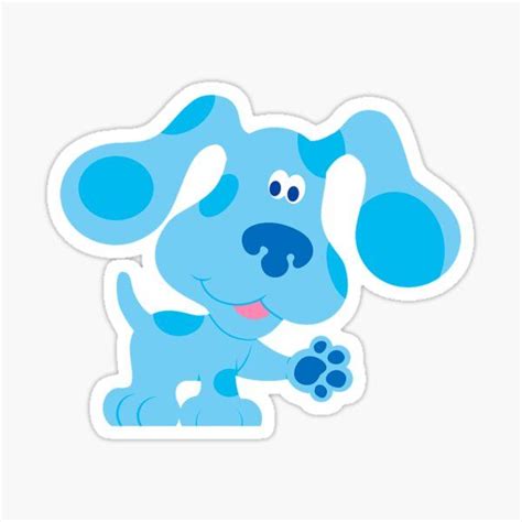 Blue’s Clues Sticker by YeOldeFavorites in 2021 | Blue’s clues, Stickers, Vinyl sticker