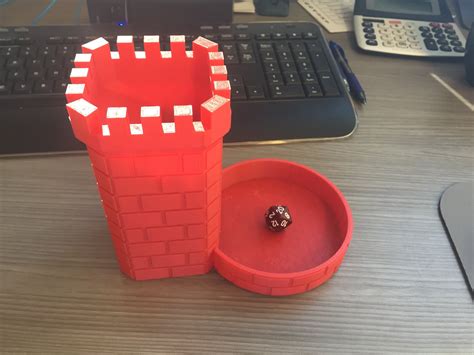 3D printed Dice Roller : DungeonsAndDragons